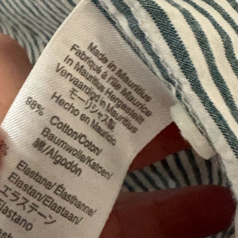 NWOT J.CREW slim cotton button up - Picture 5 of 6